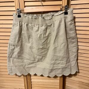 J.crew Tan Skirt